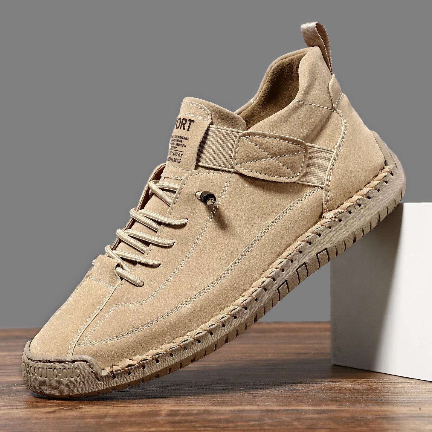 Bottines Décontractées en Cuir – Confort & Style