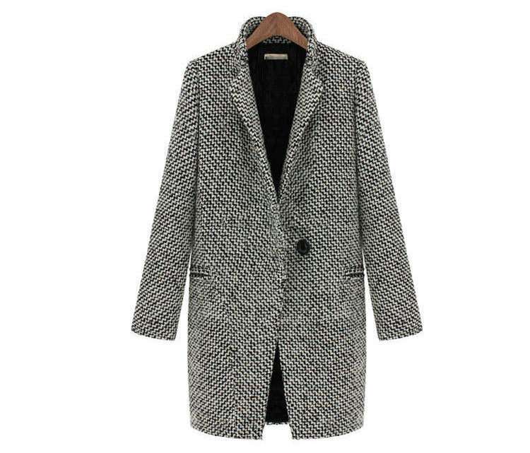 La beauté a ses contrastes. Découvrez Noirceur manteau élégant