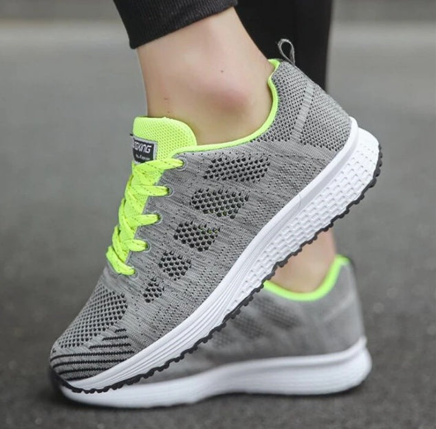 Sneakers Femme Confort - Semelle Mémoire EVA