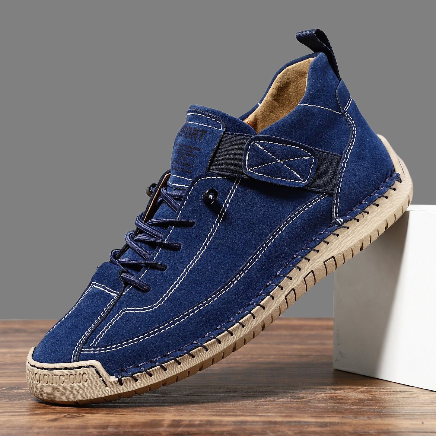 Bottines Décontractées en Cuir – Confort & Style