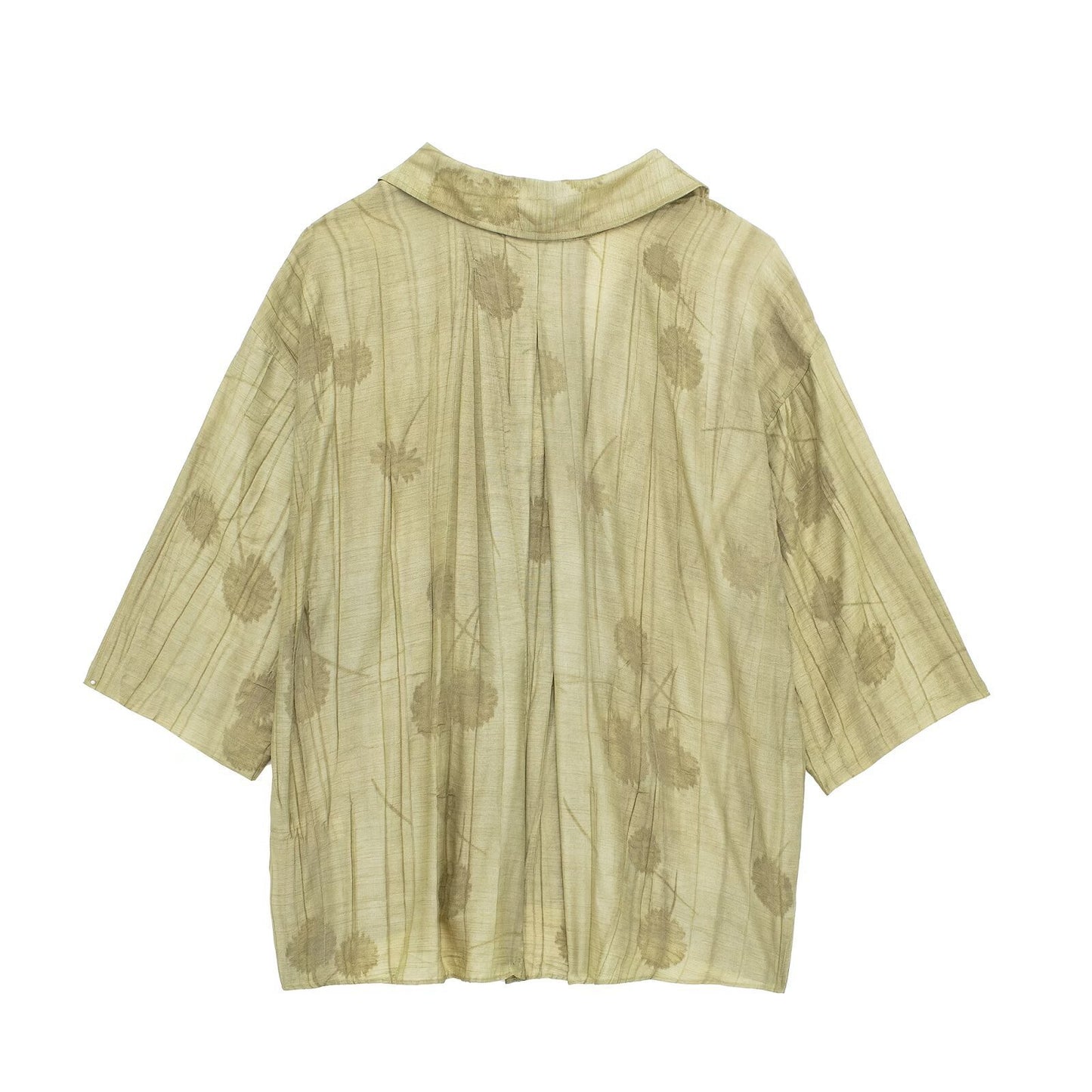 Ensemble Oversize en Jacquard Vert Olive