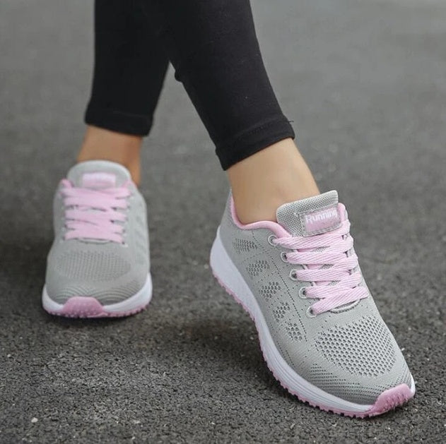 Sneakers Femme Confort - Semelle Mémoire EVA