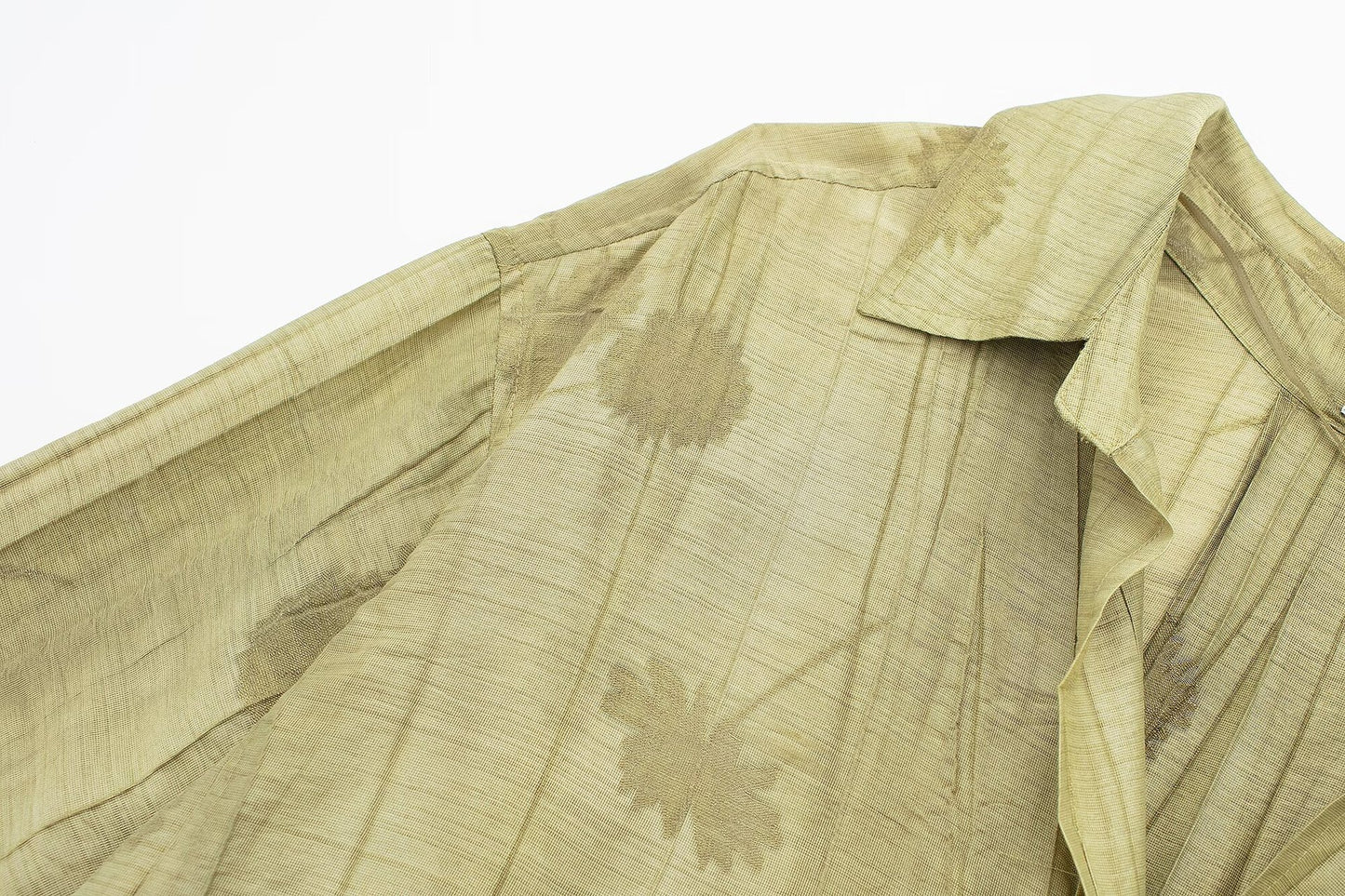 Ensemble Oversize en Jacquard Vert Olive