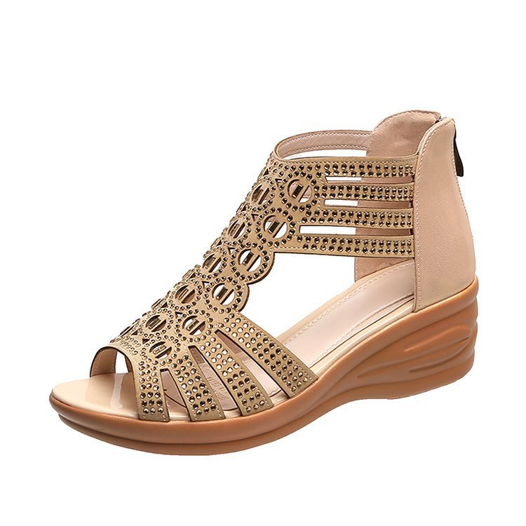 Sandales à brides croisées – Style raffiné pour l’été