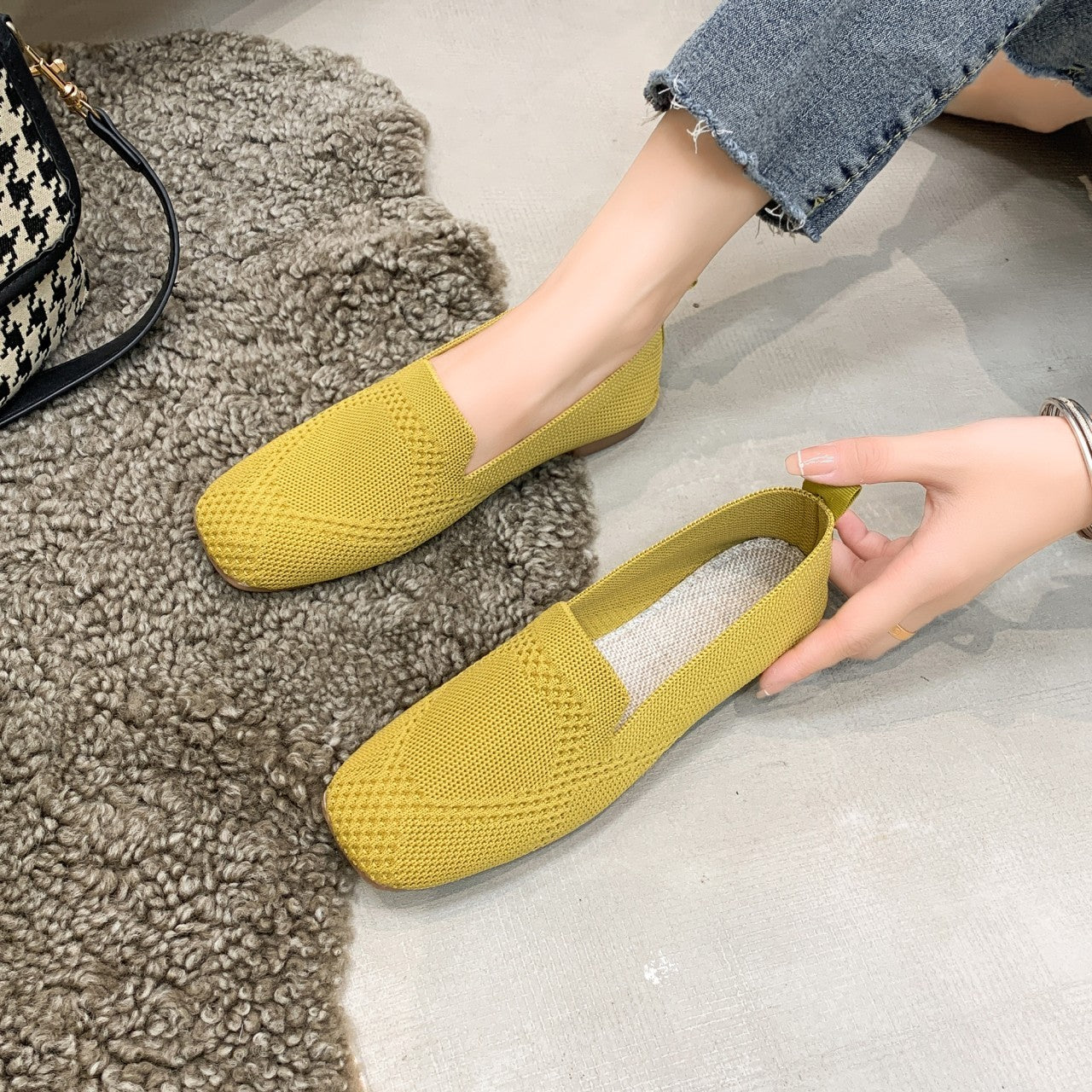 Mocassins Femme Respirants et Confortables