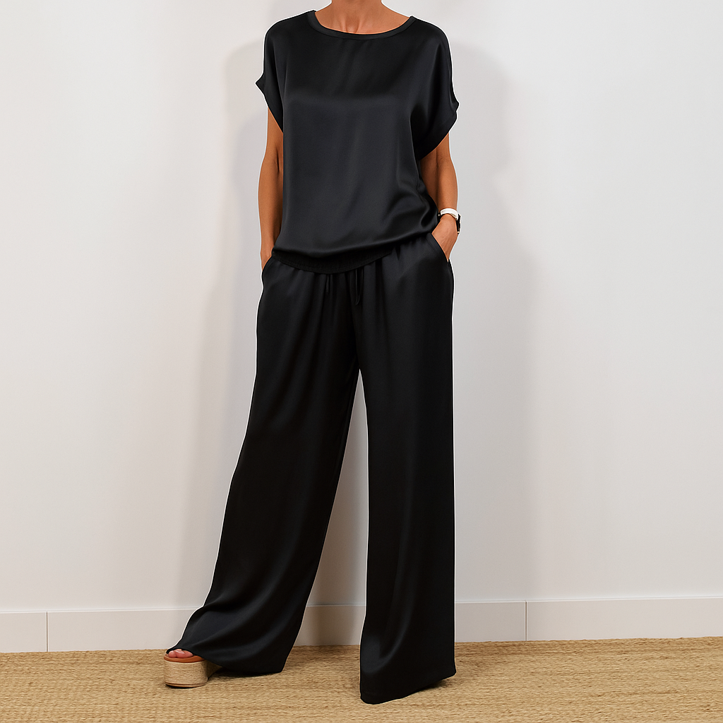 Ensemble Satiné Femme Chic