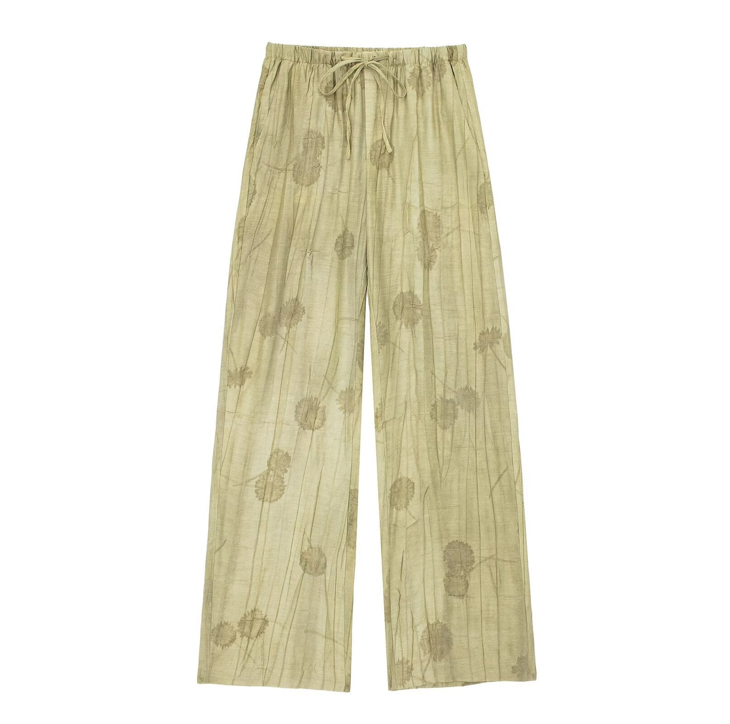 Ensemble Oversize en Jacquard Vert Olive