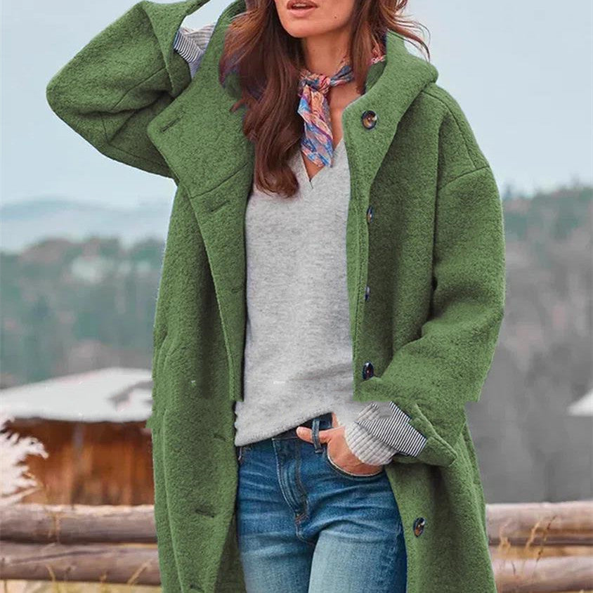 Le Manteau Signature Soléa – Élégance et confort réunis
