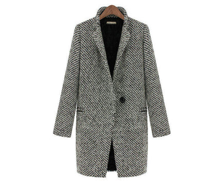 La beauté a ses contrastes. Découvrez Noirceur manteau élégant