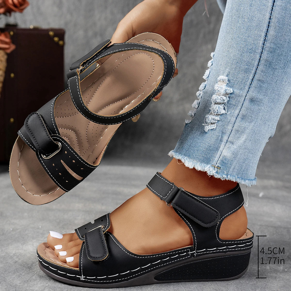 Sandales Velura – Élégance minimaliste et confort absolu