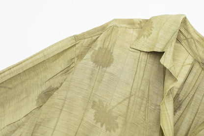 Ensemble Oversize en Jacquard Vert Olive