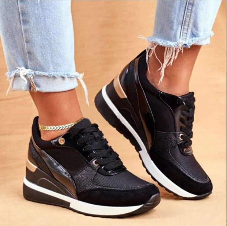 Aura : Baskets Compensées Urbaines style sportif