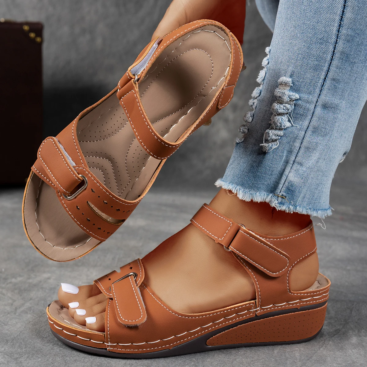 Sandales Velura – Élégance minimaliste et confort absolu