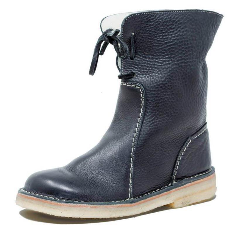 Terra Cuir – Bottes en cuir véritable doublées chaudement