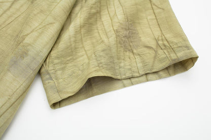 Ensemble Oversize en Jacquard Vert Olive