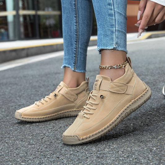 Bottines Décontractées en Cuir – Confort & Style