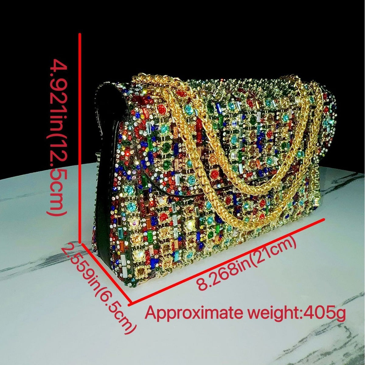Sac à Main Lustré – Élégance et Brillance pour Toutes Vos Soirées