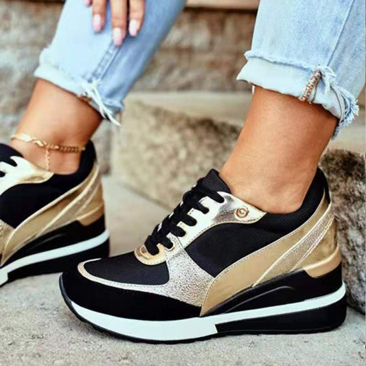 Aura : Baskets Compensées Urbaines style sportif